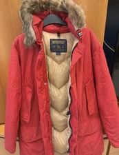 WOOLRICH PARKA DONNA ORIGINALE. Taglia M Rosso;