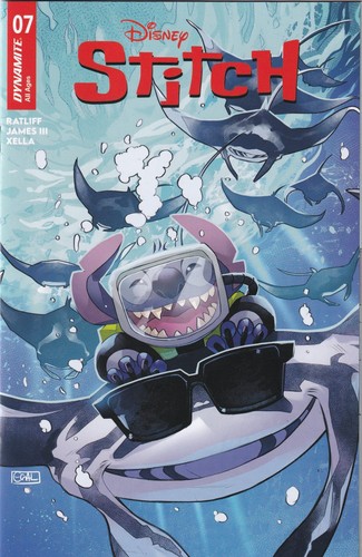 Disney stitch cover a - cover, nm