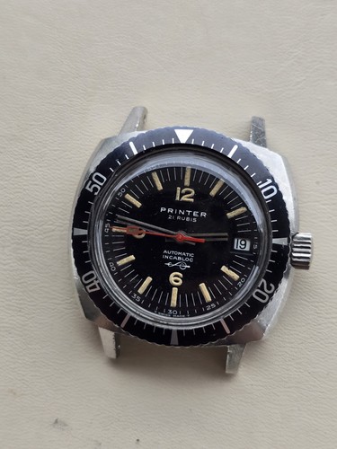 Vintage watch sub diver - watch,
