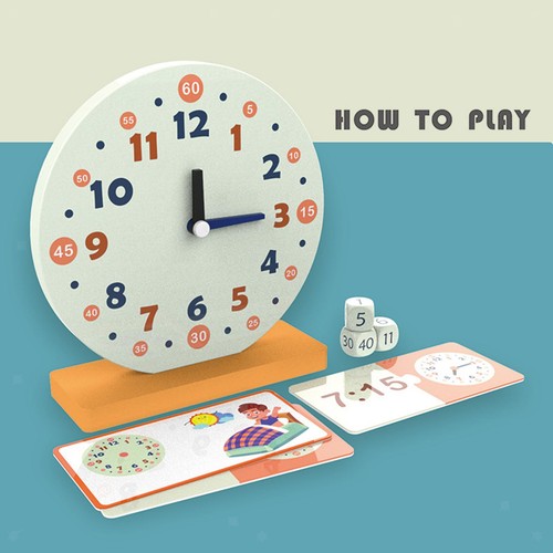 Giocattoli montessori orologio - montessori,