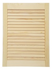 Antina A Persiana Aperta in Legno Massello di Pino Netto Europeo Varie Misure