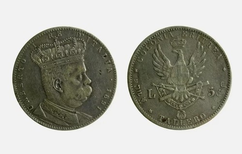 Eritrea tallero 1891 - eritrea,
