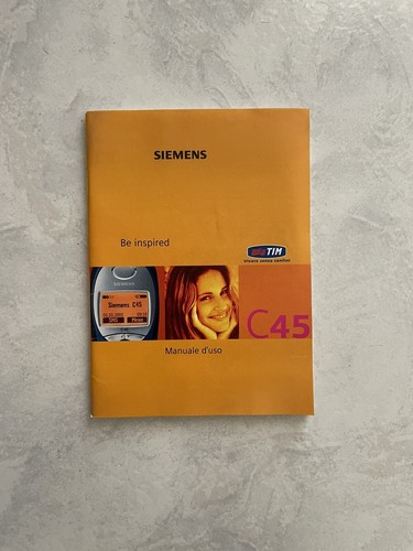 Manuale istruzioni siemens - manuale, d’istruzioni