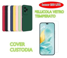 Cover Custodie Morbido Silicone Sottile TPU  Gomma per  honor 200 LITE