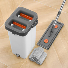 Set scopa e secchio piatto