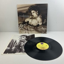 Madonna Like A Virgin Vinyl LP
