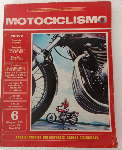 Motociclismo 1973 laverda - -,