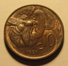 10 centesimi  1921  spl fdc