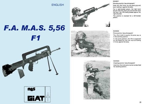 Mitragliatrice famas giat - famas,