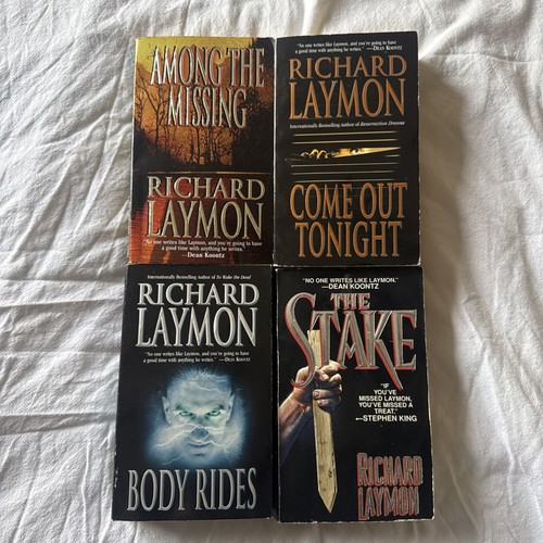 Lot horror books by - of,