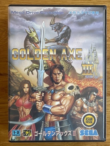 Sega golden axe iii mega - sega,
