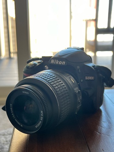 Nikon 3100 with - 3100, 18–55mm