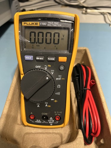 Multimetro fluke 115c con - multimetro,