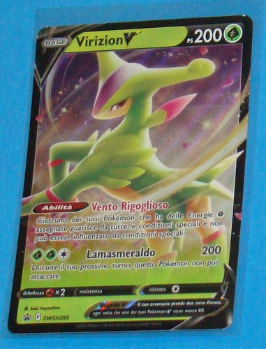 Virizion swsh295 black star - v,
