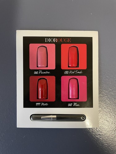 Kit test rossetto dior rouge - test,