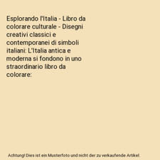 Esplorando l'Italia - Libro da