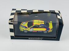 Minichamps 1/43 Audi A4 Quattro Stw 1997 /mig D. MULLER #18 GIALLO/BLU 