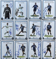 SERIE COMPLETA 32 CARTOLINE INTER autog In Cofanetto Rarissime PROMOCARD (leggi)