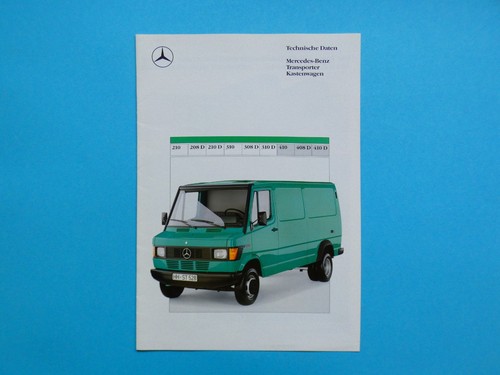 Brochure mercedes furgone - brochure,