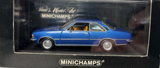 Minichamps 1:43 400044020 Opel Rekord Coupè 1975 Blue Metallic