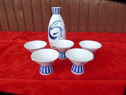 Servizio per saké vintage - per,