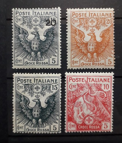 1915 regno francobolli croce - regno,