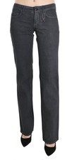 Pantaloni In Denim Grigi A