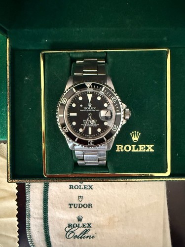 Rolex submariner 1680 silver - rolex,