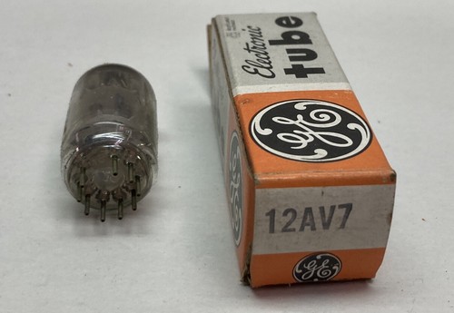 General electric 12av7 vacuum - general, electric,12av7,vacuum