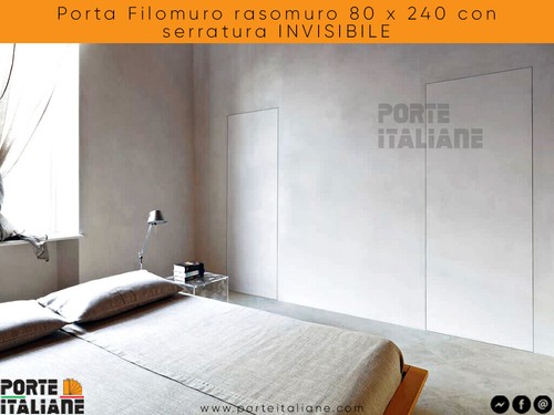 Porta filomuro rasomuro - filomuro,