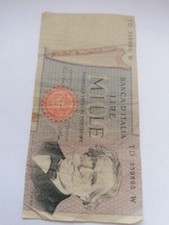 banconota mille lire 1000 lire