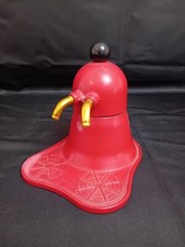 caffettiera rossa vintage da