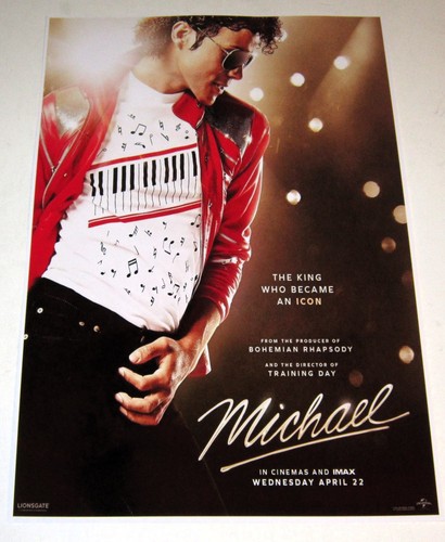 Poster biopico michael jackson - michael,
