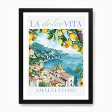 Poster Costiera Amalfitana