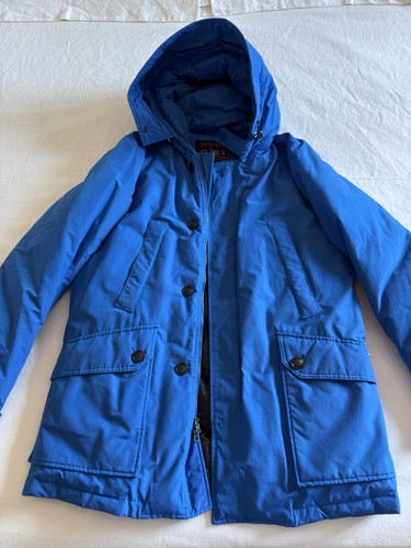 Woolrich parka giacca uomo blu - parka,