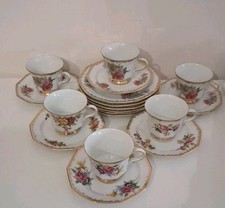 Set Tazze Trittico Porcellana