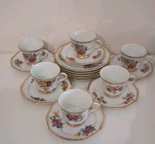 Set tazze trittico porcellana - set,