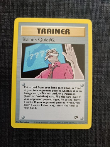Blaine quiz 111 132 - quiz, gym
