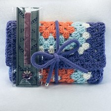 Handmade Crochet Book Sleeve &
