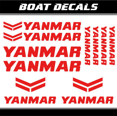 Adesivo yanmar macchina motore - yanmar,