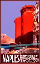 Napoli Italia 1930 Poster