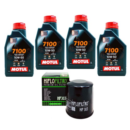 Kit tagliando olio motul 10w50 - motul,