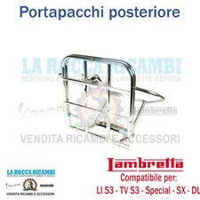 Portapacchi Posteriore Lambretta LI Serie 3 - TV Serie 3 - SX - SPECIAL - DL