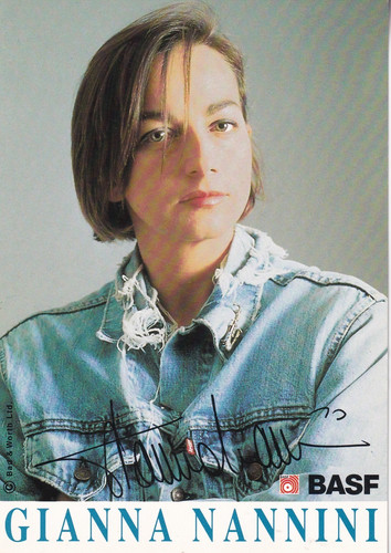 Autografo gianna nannini - autografo,