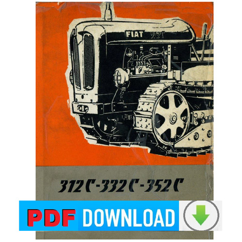 Trattore fiat 312c - 332c, 352c