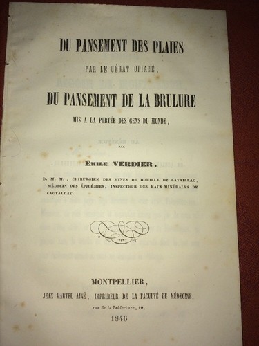 émile verdier médecine du - Émile,