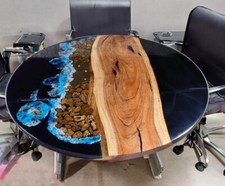 Tavolo epossidico spiaggia