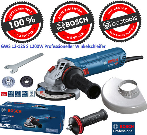 Bosch gws 125 1200w - bosch, 12-125