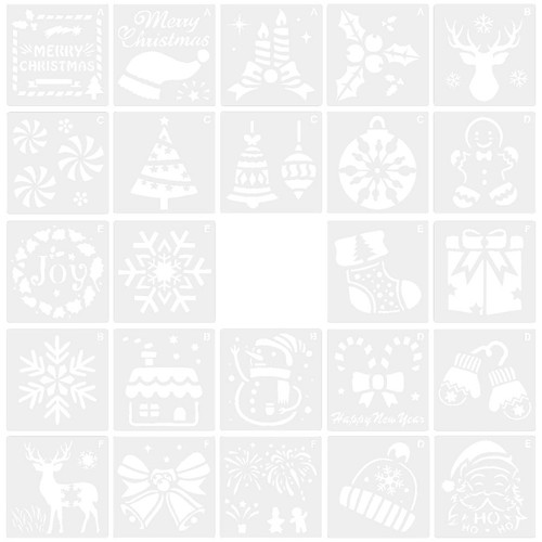 Pezzi stencil disegno - pezzi,