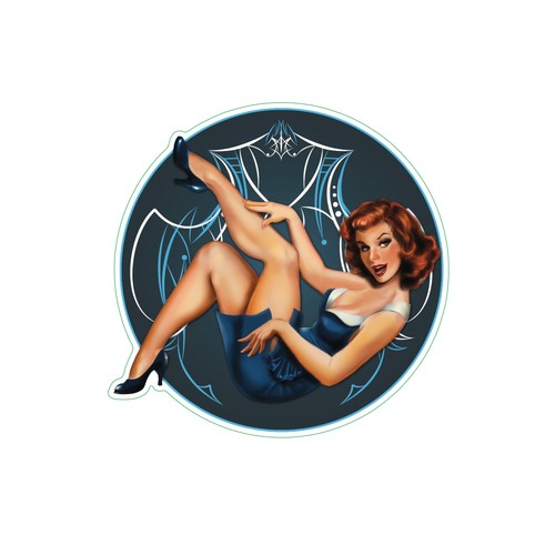 Adesivo lethal threat pin - adesivo,